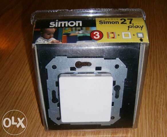 Interruptor encastrar Simon 27 Play
