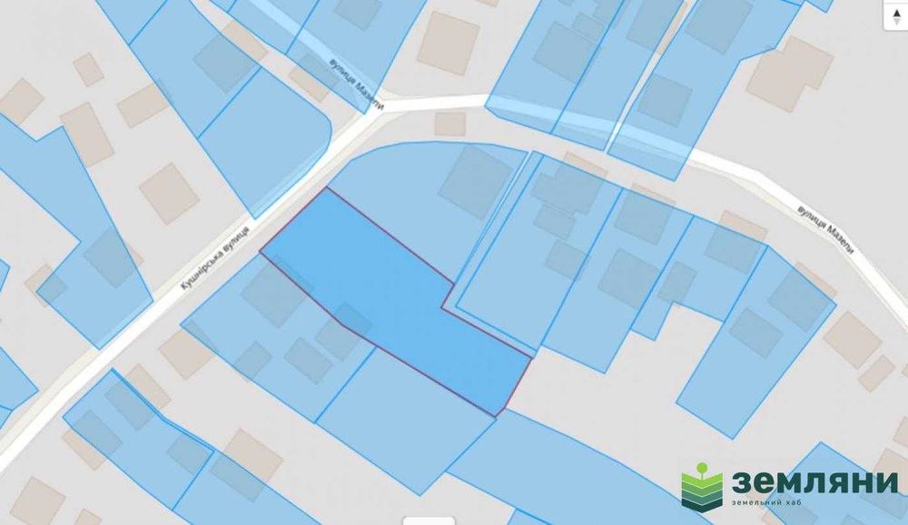 Продається земля 14,81сот в м.Тисмениця по вул. Кушнірська. (5)