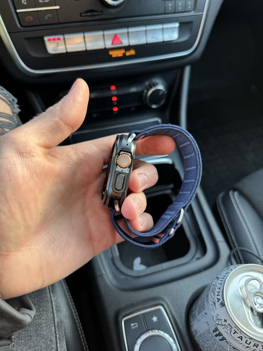 Apple Watch Ultra 2 gen 49 mm Naturalny Tytan Pasek Ocean + case