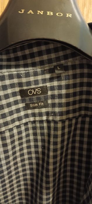 Koszula męska w kratkę OVS rozmiar M