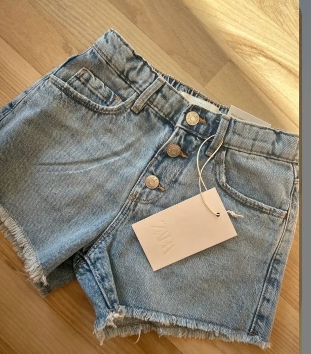 Zara шорти джинсові для дівчинки