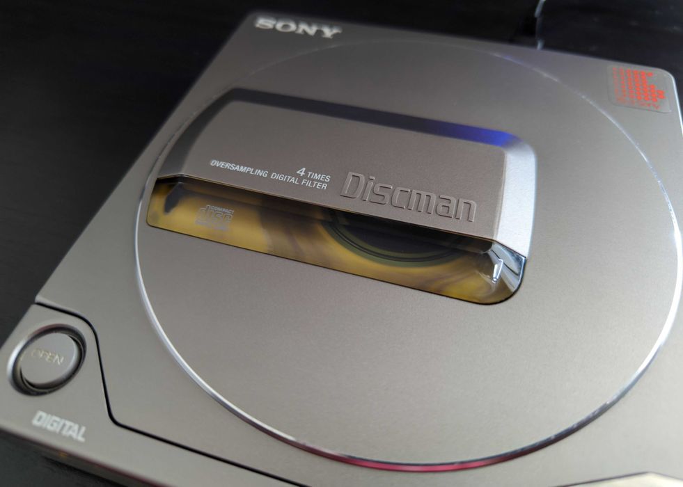 Sony Discman D-250 Titanium