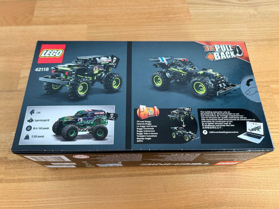 LEGO 42118 Technic - Monster Jam Grave Digger (Łączany/Oświęcim)