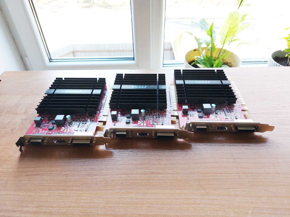 Karta graficzna MSI Radeon HD 6450 Zestaw 3 sztuki