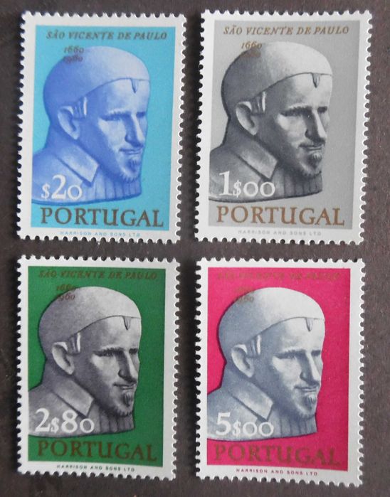 Selos Portugal 1963- São Vicente SOBERBOS completa