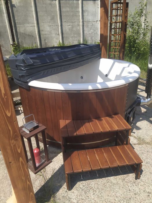 Чан на дрова Спа купіль мобільна Спа комплекс баня сауна