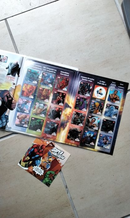 Colecção completa dos Herois da Marvel