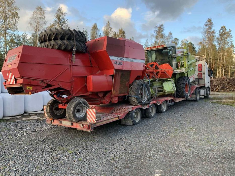 Комбайн Massey Ferguson 430 !