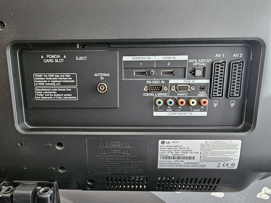 Telewizor LG model 32LT75