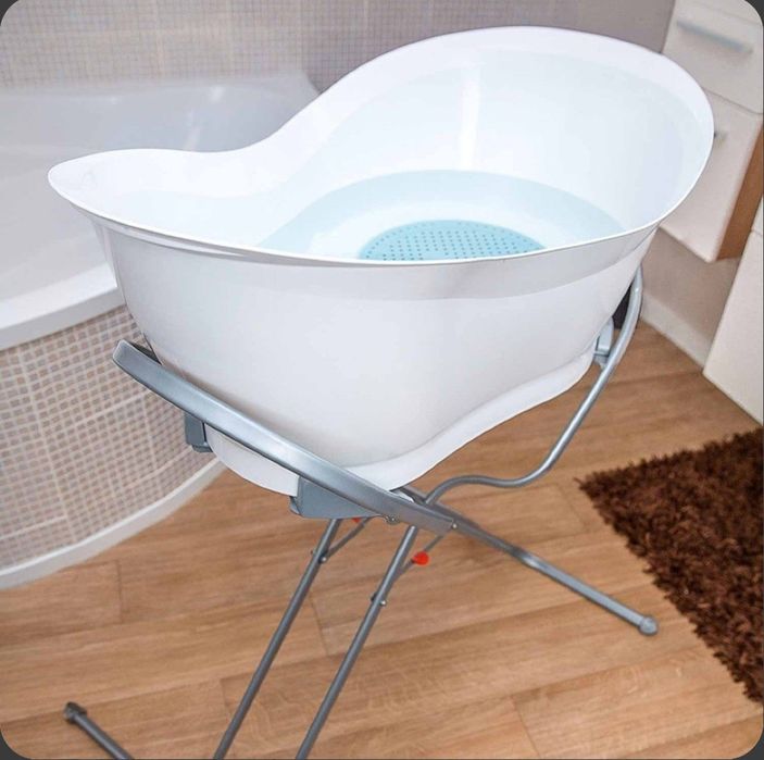 Ванночка з підставкою бренд Babymoov. Кошик для підгузків Tommee Tippee + картридж +пакети