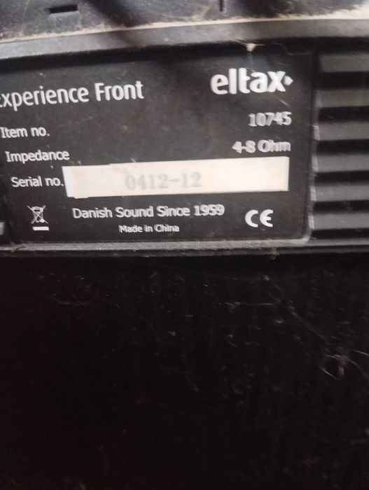 Kolumny eltax expirence  center i surround