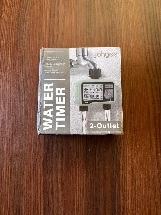 Johgee Water Timer – programator nawadniania z 2 wyjściami (2-Outlet)