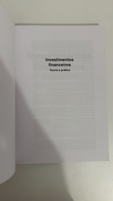 Investimentos Financeiros - Teoria e prática - 3ªEdição