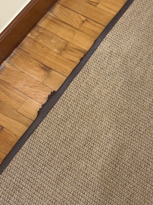 Tapete tipo sisal / fibra natural