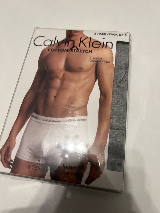 Majtki szare z napisem