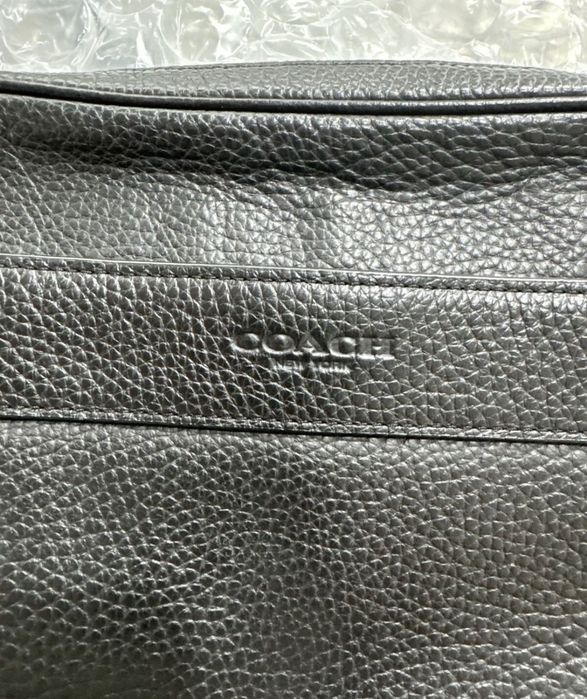 Сумка coach кросбаді шкіряна