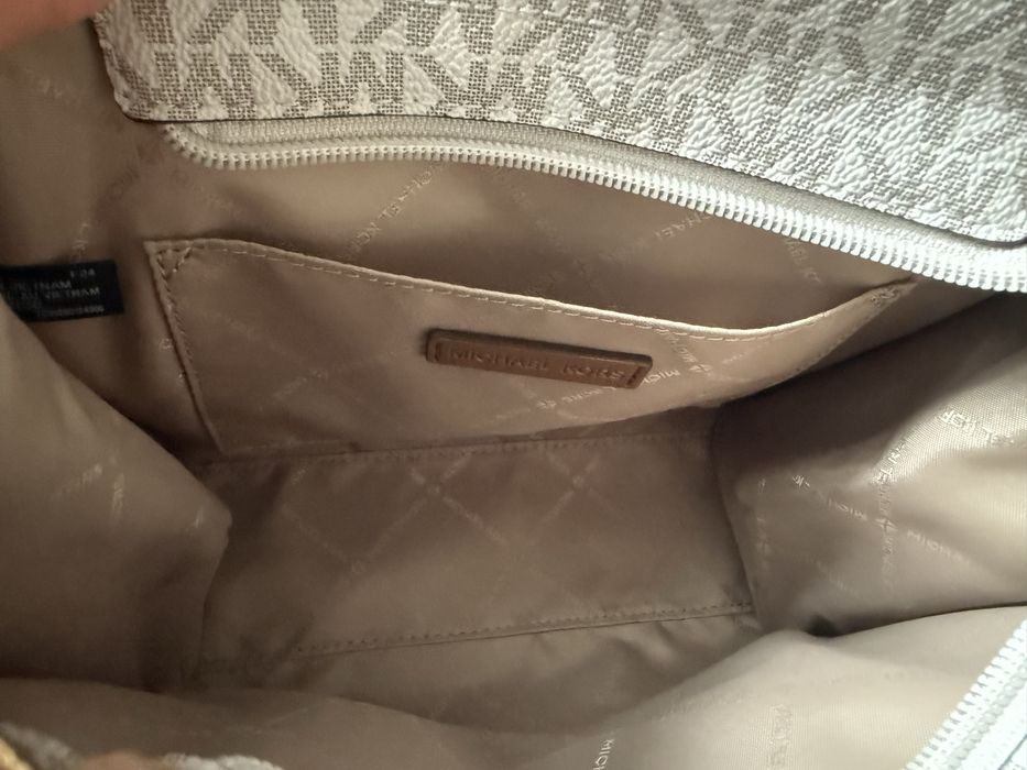 Torebka Michael Kors Mirella Small vanilia monogram mała
