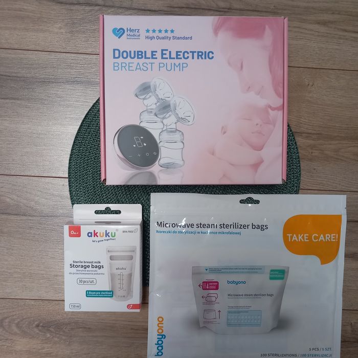 Laktator elektryczny dwufazowy 2w1 Herz Medical