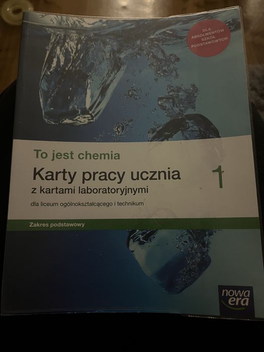 Karty pracy do chemi