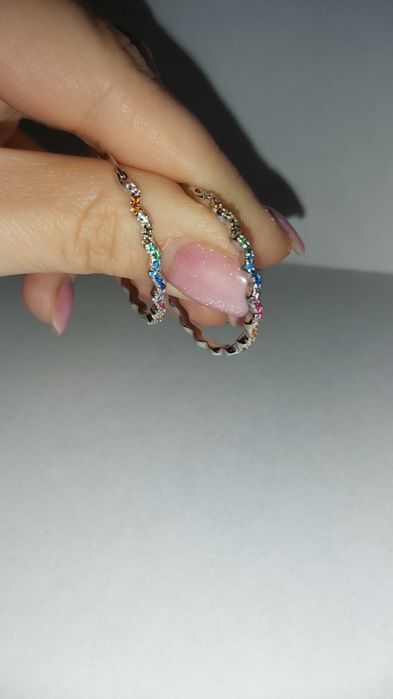 Kolczyki damskie duże koła