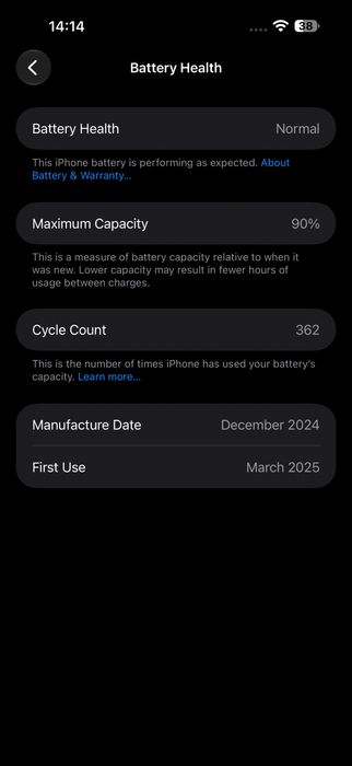 Iphone 16 Pro Max 256gb