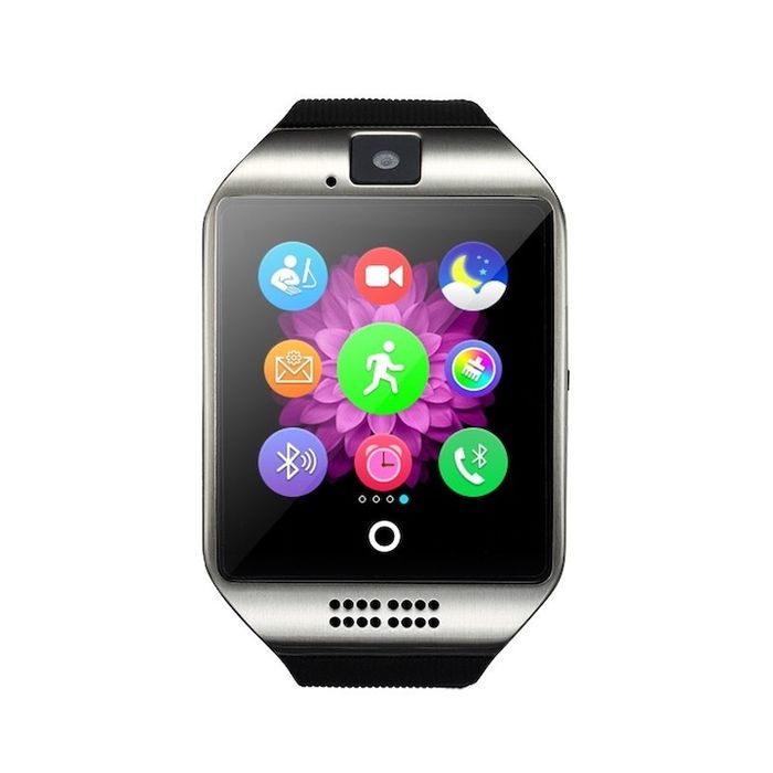 Smartwatch Vogue Q18 Curved cu Camera si Telefon 3G Display 1.54" Blue