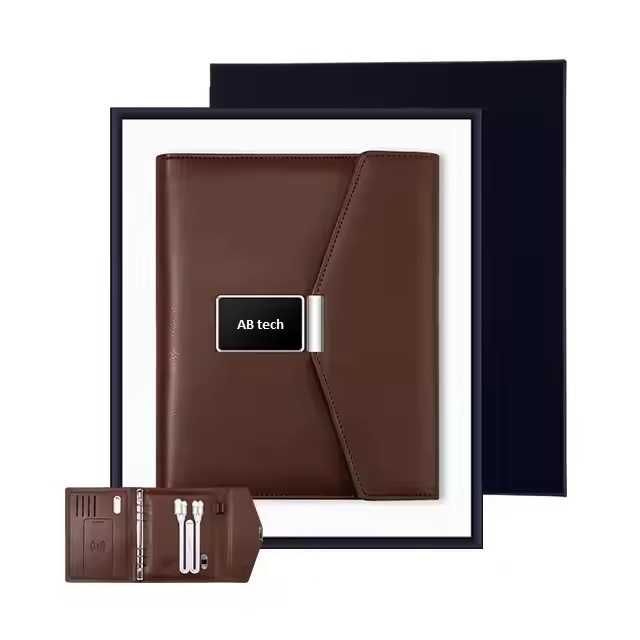 Смарт Блокнот ежедневник  щоденник, Power Bank, беспроводной зарядкой