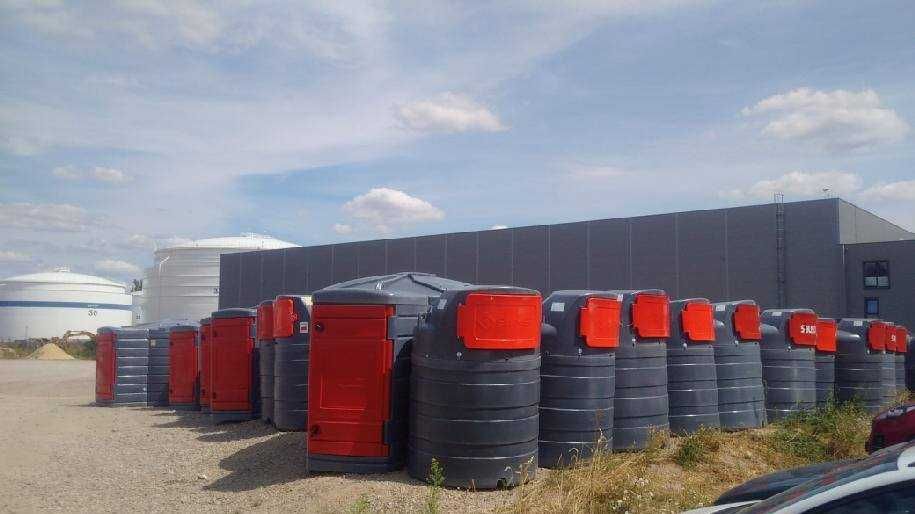 ZAMOŚĆ HIT Zbiornik dwupłaszczowy na paliwo SiBUSO 5000 l Diesel ON