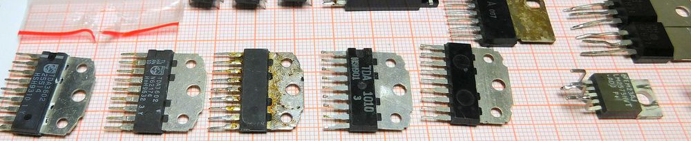 Części elektroniczne  zestaw [095]2