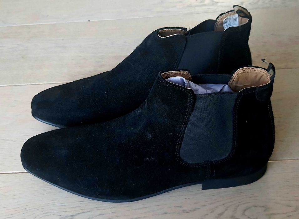 Sztyblety męskie 46 skórzane US 12 Find buty nowe