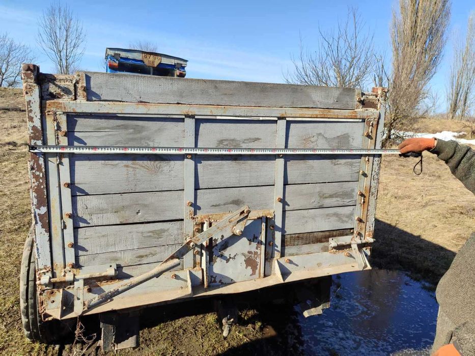 Продам одноосний прицеп до трактора.