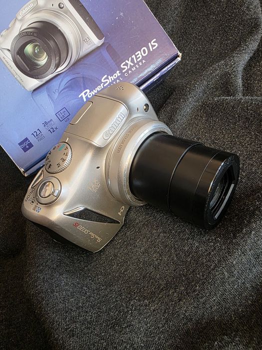 Canon PowerShot SX130 IS | Kompletny Zestaw | aparat cyfrowy Y2K