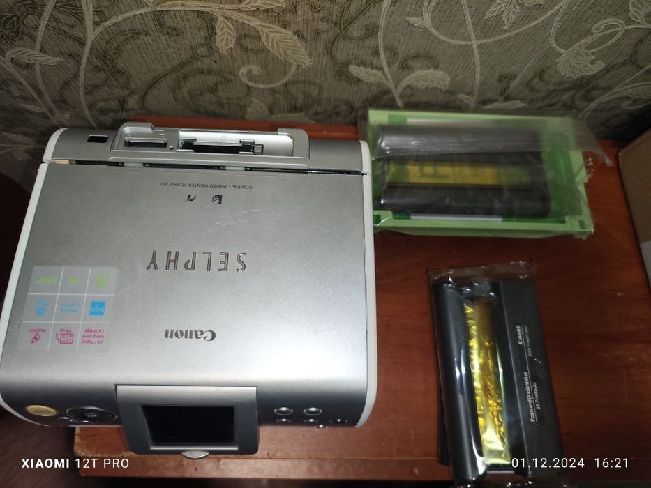 Продам фотопринтер cenon selphy