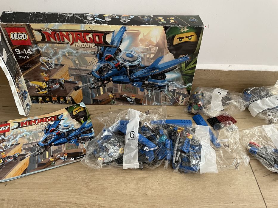 Klocki lego 11 kg i instrukcje