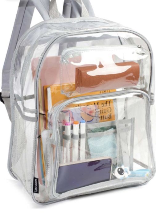 Przeźroczysty plecak Mofasvigi