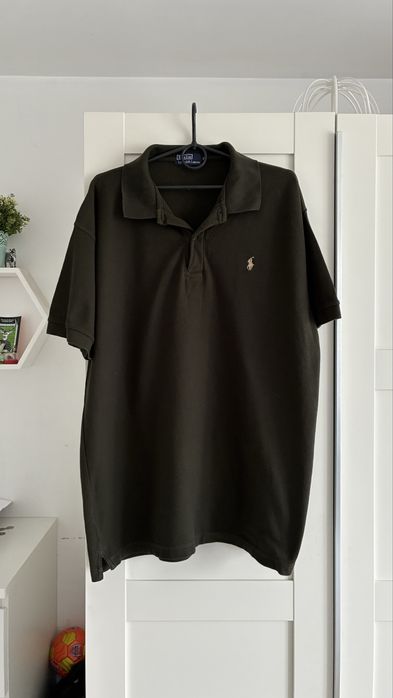 Bluzka tshirt khaki polo ala ralph laurent XL/42