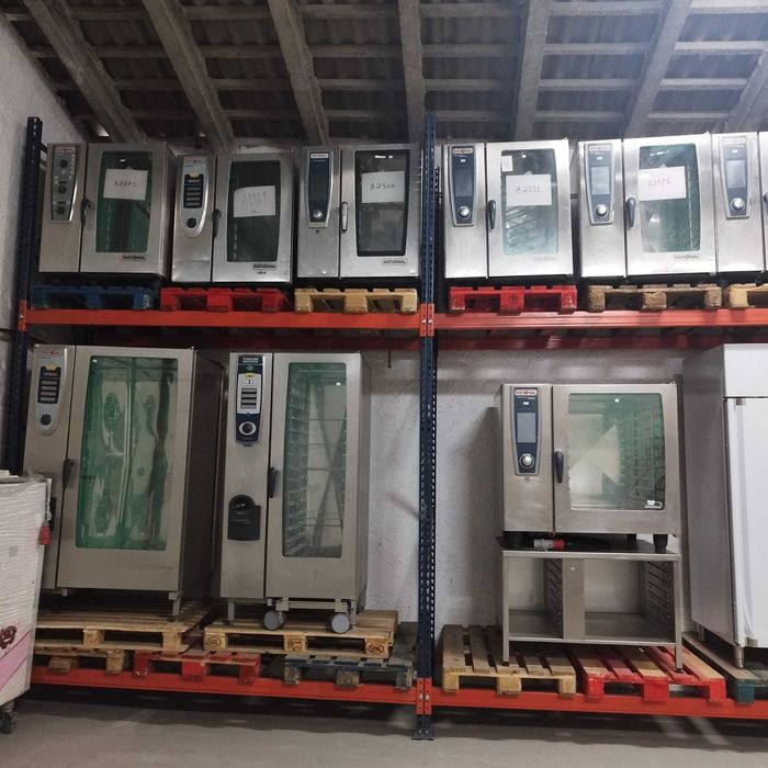 Fornos Convetores Mistos RATIONAL (elétrico/a gás) de 6,10 e 20 níveis