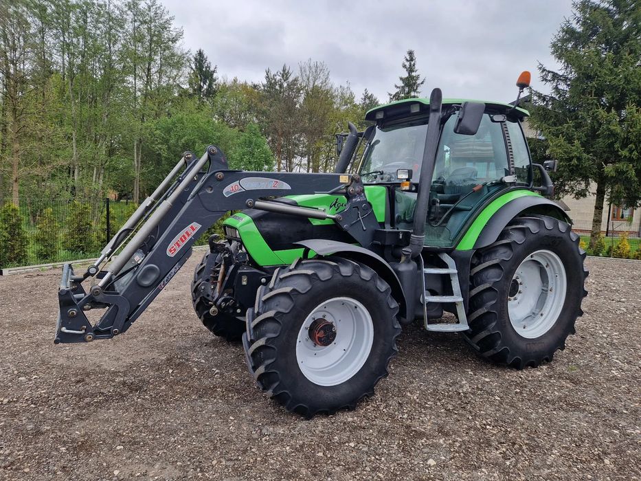 Deutz-Fahr AGROTRON 130 Profline Ładowacz STOLL  TUZ Klima Amortyzowana OŚ/Kabina PEŁZAKI REZERWACJA