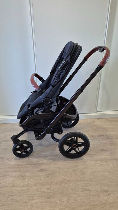 Carrinho Quinny Vancouver Graphite + Ovo Maxi Cosi Bebeconfort