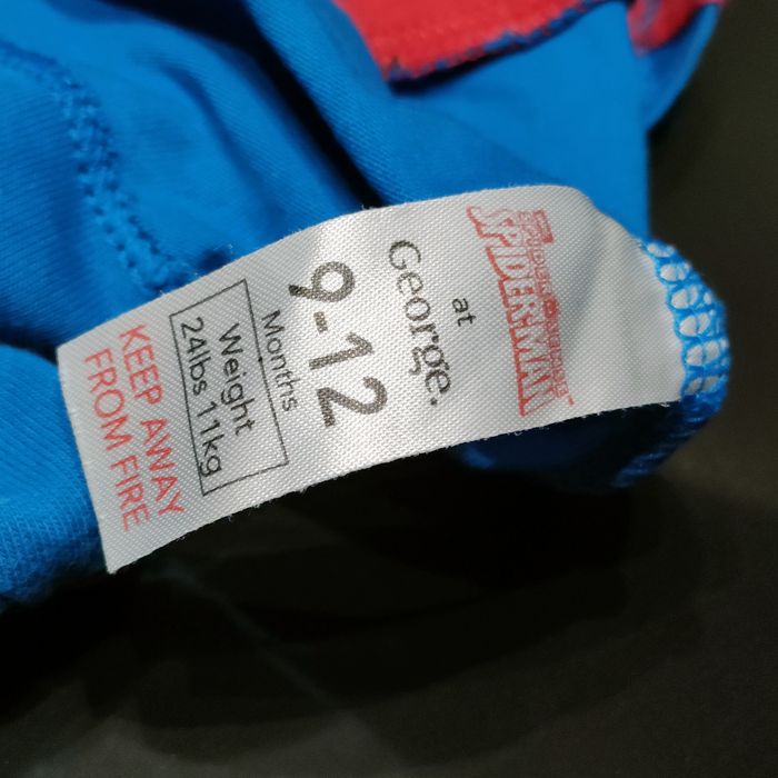 Spiderman Marvel bluzka dla chłopca rozmiar 74/80