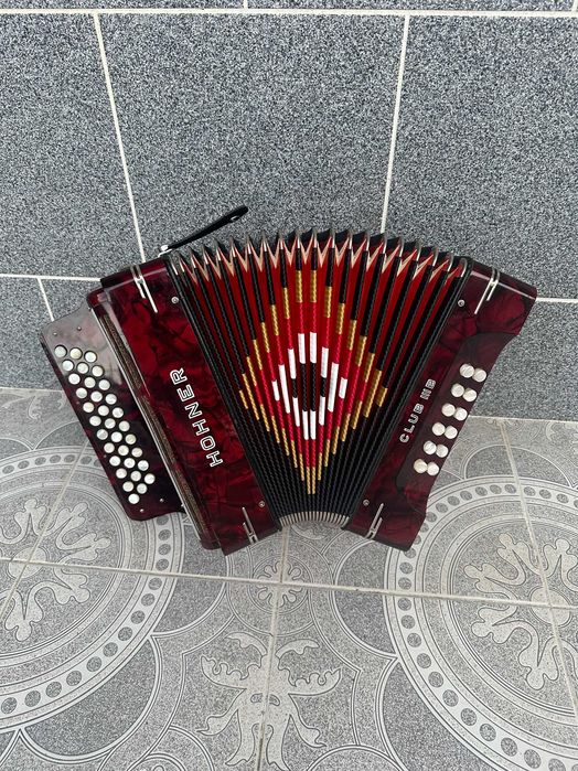 Concertina Hohner Norma III 3 Voz. Sol# Do# Fa#