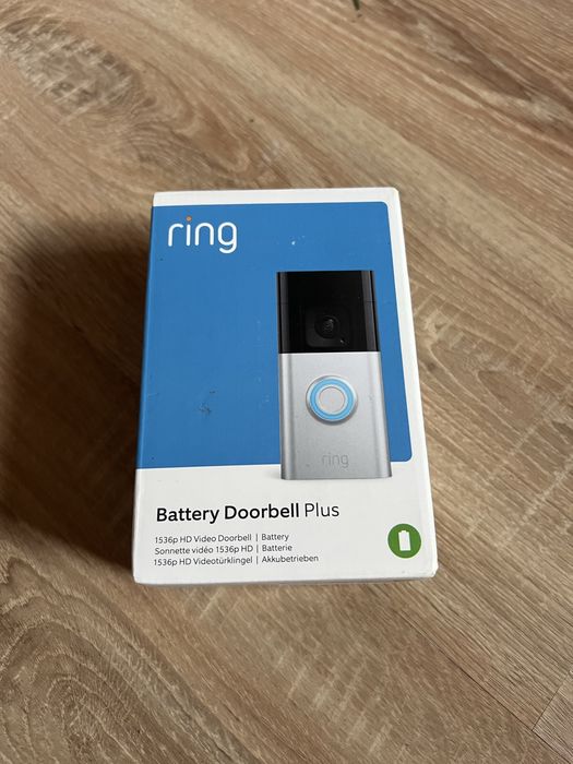 Bezprzewodowy wideodomofon Ring Battery Doorbell Plus