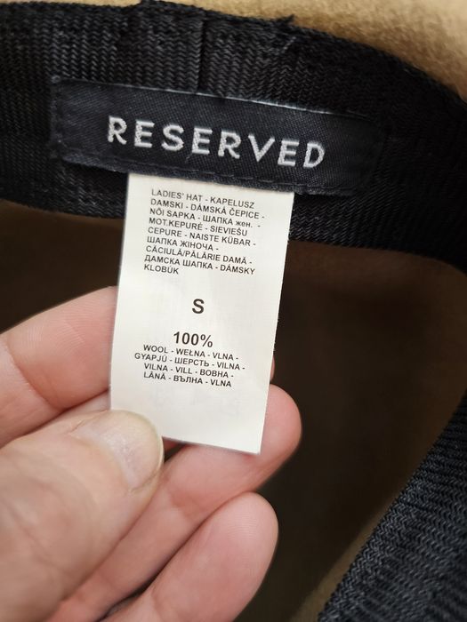 Sprzedam kapelusz wełniany Reserved rozmiar S