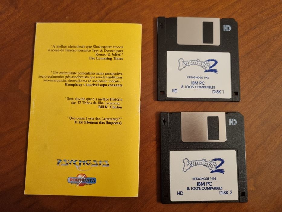 Lemmings 2 the Tribes PC Big Box jogo computador