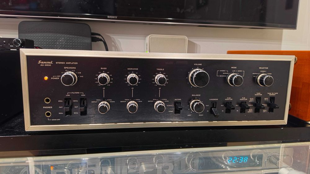 Wzmacniacz Sansui AU9500 po serwisie, piękny stan