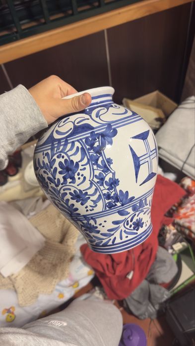 Jarra Ceramica Pintada