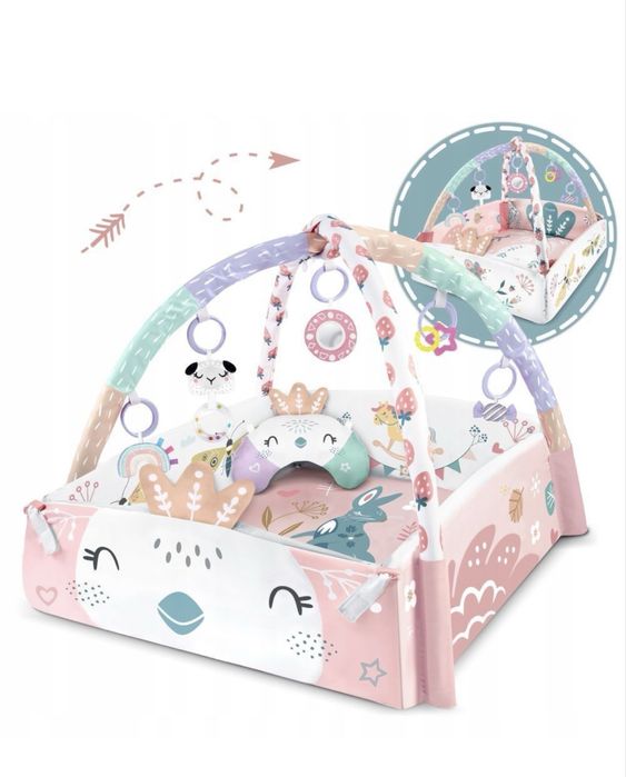 Розвиваючий килимок для маленької принцеси