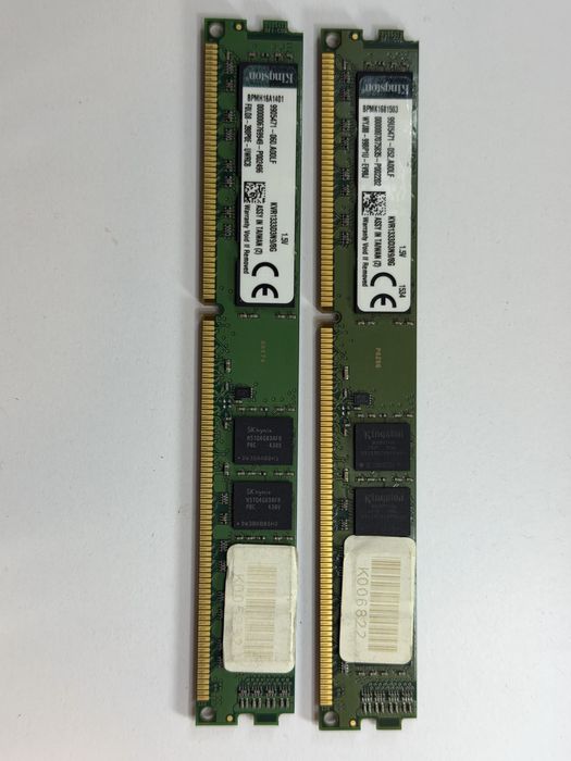 оперативна памʼять Kingston ddr3 16GB(одна) - 32GB де