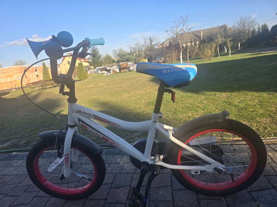 Biały rowerek 3-5 lat