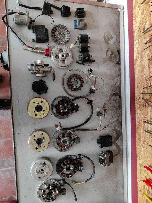 Części skuter aerox minarelli horizontal am6 chińskie 2t  sr50 malaguti